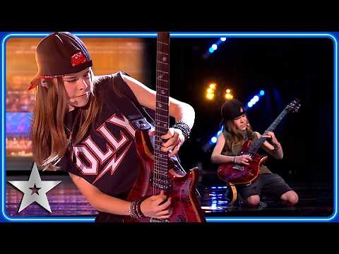 A TRUE BORN ROCKSTAR! Olly Pearson's First and Final Performances | Britain's Got Talent