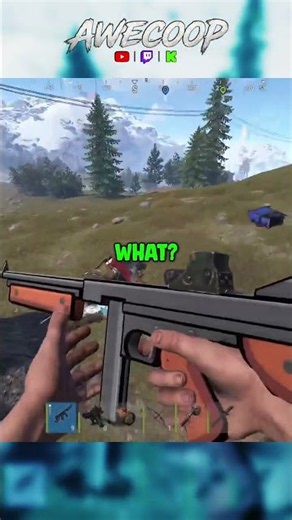 Nail gun vs tommy | Rust