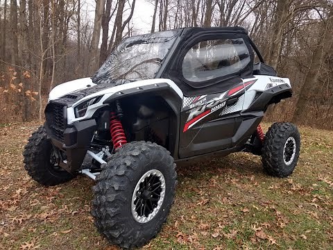 Kawasaki Krx 1000 Cab Enclosure (Upper Doors) Installation