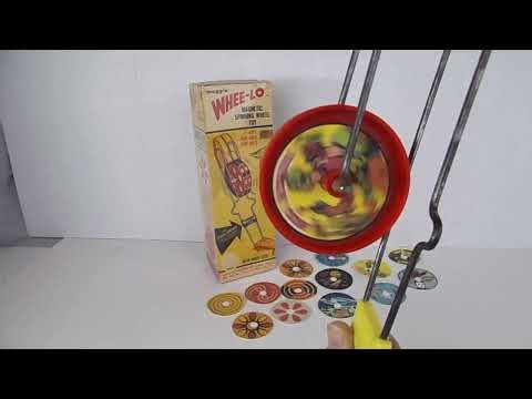 Whee-Lo magnetic spinning toy