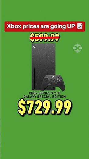 New Xbox prices as of TODAY, May 1st, 2025. #xbox #price #increase #xboxseriesx #gaming #microsoft