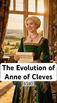 The Evolution of Anne of Cleves 👑 #history