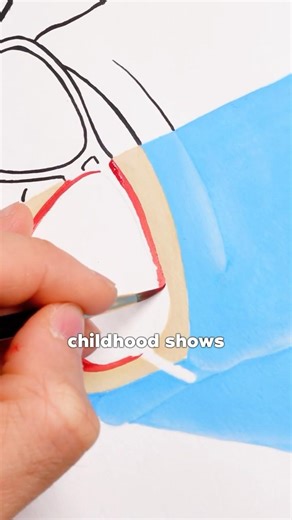 Painting Pocoyo in 3 different levels