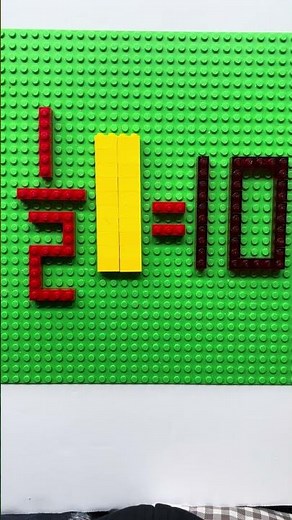 Learning how to multiply fractions with Legos
