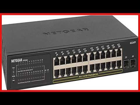 NetGear 24-Port PoE+ Switch Review: Powerful, Reliable, and Ready Out of the Box