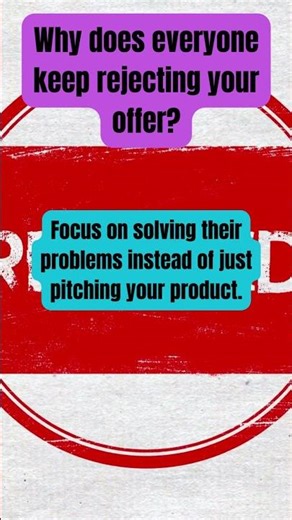 Subscribe for mindset shifts! #OvercomeRejection #SalesTips #WorkSmart