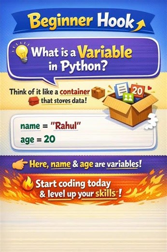 Python Variable #learncoding #chatgpt #learnpython #programming #coding #viral #viralvideo