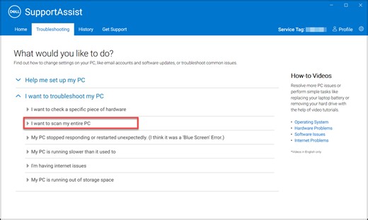 Summary: This article provides instructions on how to run hardware diagnostics using SupportAssist on a Dell computer.