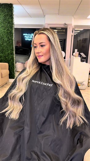 Hybrid Fitting Method for Fine Hair Extensions