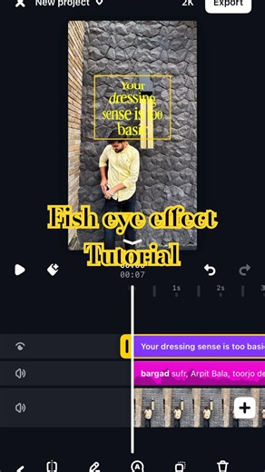 Fisheye effect | Tutorial | #trending #instagramtutorial #viral