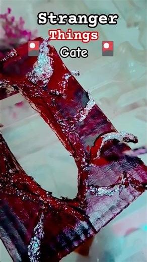 stranger things gate DIY🎴🎴🎴