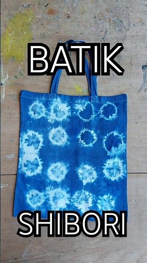 Batik Shibori Tie-Dye #diy #crafts #batik #shibori #crafting #school #tiedye #kids