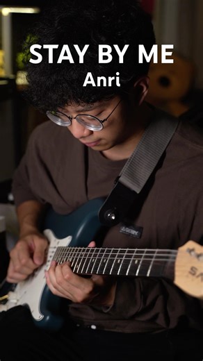 Anri - STAY BY ME ( Solo Cover ) #saitoguitars #guitarcover #guitarist #ギター #anri