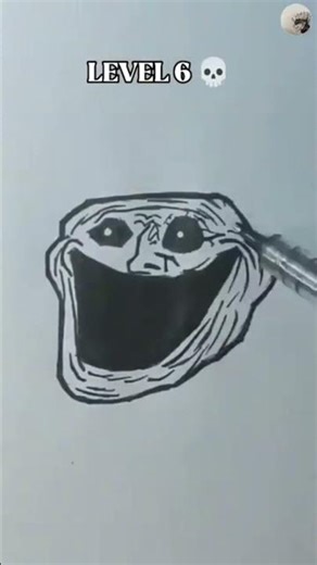 troll fase drawing || wait for the end ||#art#drawing#sketch #trollface #shorts