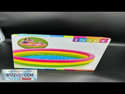 US Seller INTEX Baby Tub Kids Swimming Pool Inflatable 4 feet 45*10