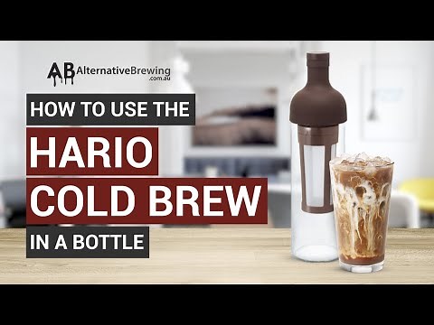 How to Use the Hario Cold Brew in a Bottle