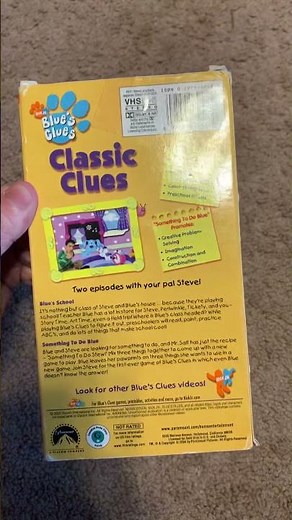 Blue’s Clues: Classic Clues 2004 VHS Overview