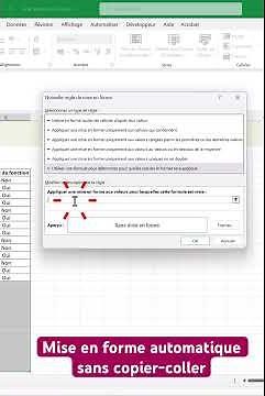 🇫🇷~ Astuce Excel: Mise en forme automatique au lieu du copier-coller