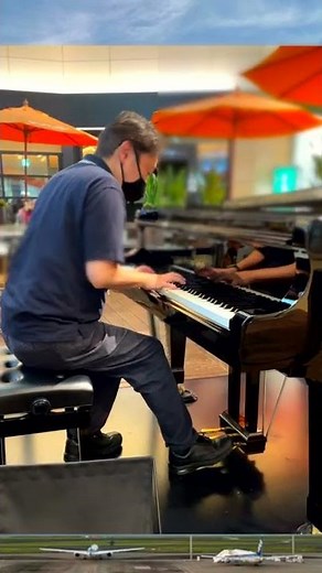 「Mr. Lonely ミスターロンリー」【羽田空港ストリートピアノ-Shigeru Kawai SK-7】2022/7/30 #Shorts #ジェットストリーム