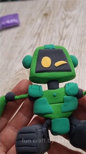 How to Make Boogie Bot 🤖 #shorts #poppyplaytime #boogiebot #clay