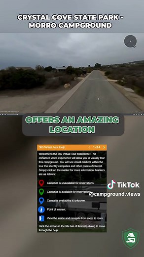 Campground Views virtual tours on TikTok