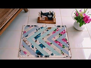(Creative sewing) From small scraps to large patchwork works! #crafts