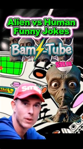 Alien vs Human Funny Short Jokes 👽🌏 #shortsfunny