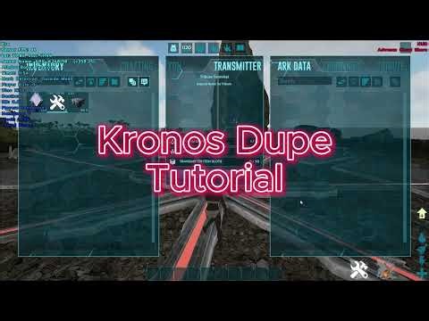 Kronos Dupe Tutorial | Ark Unofficial | THE BEST CHEAT