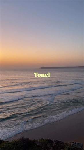 Sunset at Tonel Beach – find a poster of that place in our store 💥 | Powstr