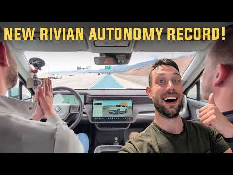 Rivian Autonomy Just Took a Big Step Forward! (Mountain Loop Test)