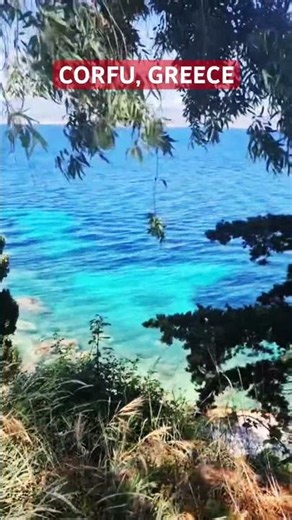 Corfu, Greece – where every view feels like paradise 🇬🇷🌊☀️