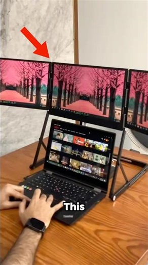 This gadget gives your computer 4 extra screens😳#shorts