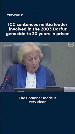 ICC sentences Darfur militia leader to 20 years