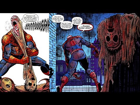 Spider-Man Rips His Skin Off