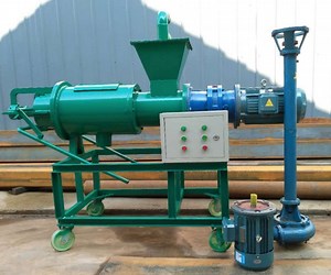 [Hot Item] Compost Fertilizer Goat Pig Chicken Cow Solid Liquid Manure Pellet Processing Dewatering Dryer