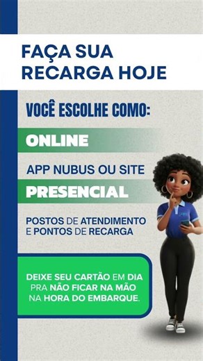 Recarga no Cartão NuBus: do jeito que for melhor para você 💳🚌