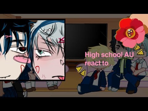 Alien stage highschool AU react to their originals! || part 1/2 ||
