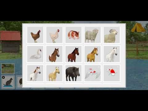 Finding turkey on farm animal simulator