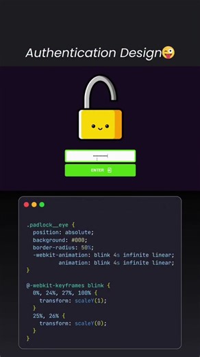 Authentication Design #frontend #backend #coding #html #css #webdesign #programming #python