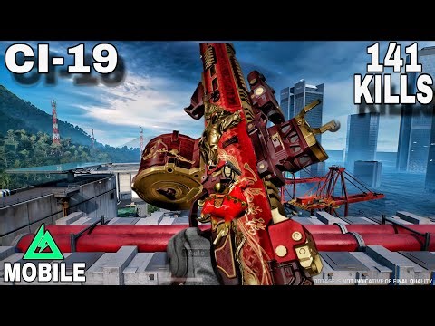 CI-19 Best Build ZERO RECOIL 🔥 141 Kills | Delta Force Mobile