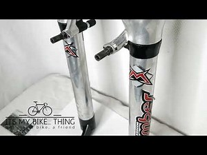 Marzocchi Bomber Z2 X-Fly Suspension Forks, 80mm Travel, 26" Wheel, Disc / V-Brake