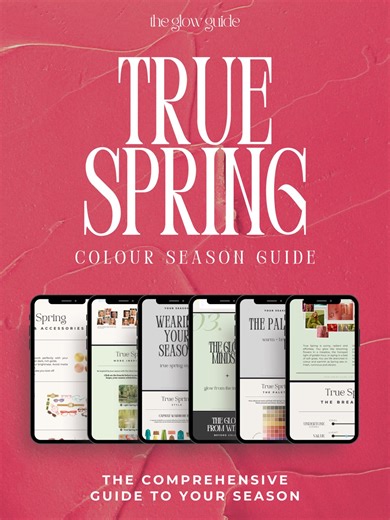 True Spring Colour Analysis Guide | Seasonal Fashion Palette (PDF Download) - Etsy