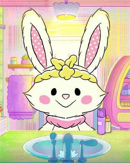Morning skincare routine with Wish me mell 🫧✨️ | Sanrio
