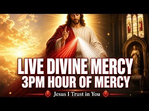 🔴 LIVE Divine Mercy Chaplet | 3PM Hour of Mercy|#DivineMercy #ChapletOfDivineMercy #CatholicPrayer