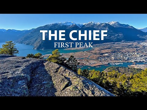 The Chief: Majestic Virtual Hike up to the First Peak of the Stawamus Chief in Squamish, BC Canada