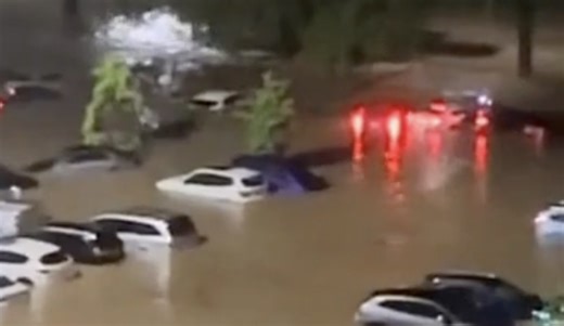 Chapel Hill Underwater After Tropical Storm strikes