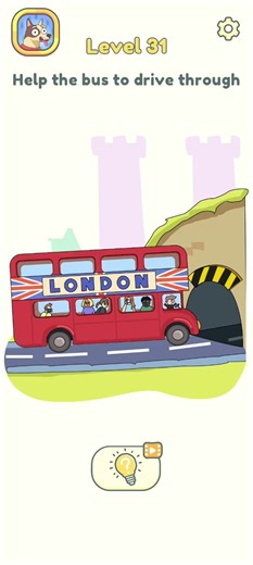 Dop 2 level 31 help the bus to drive through #capcut #filmorago