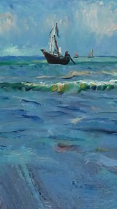 3.4K views · 148 reactions | Vincent van Gogh’s famous work “Seascape...