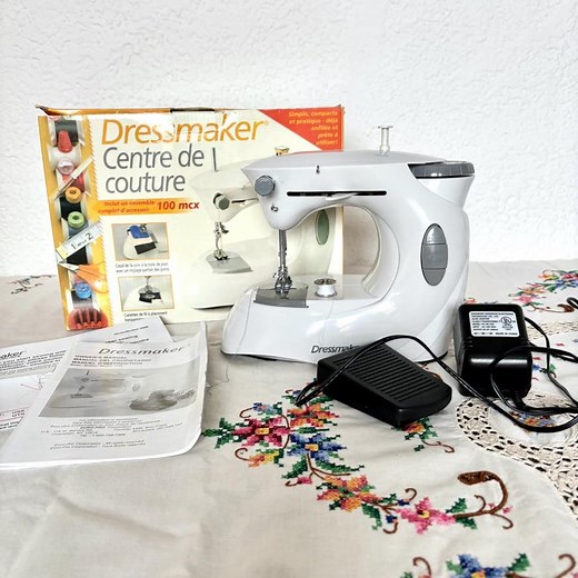 Compact Sewing Machine | Euro-pro Dressmaker Sewing Center | Portable Craft DIY Equipment - Etsy