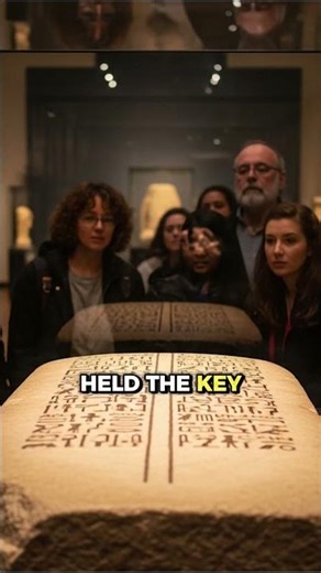 The Stone That Spoke 🗿 How Rosetta Unlocked Egypt | #RosettaStone #AncientEgypt #History